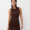 Bershka Rochie  maro