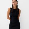 Bershka Rochie  negru