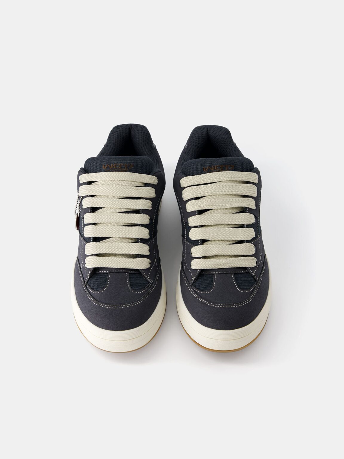 Bershka Sneaker low  albastru marin / albastru noapte / alb murdar preţ
