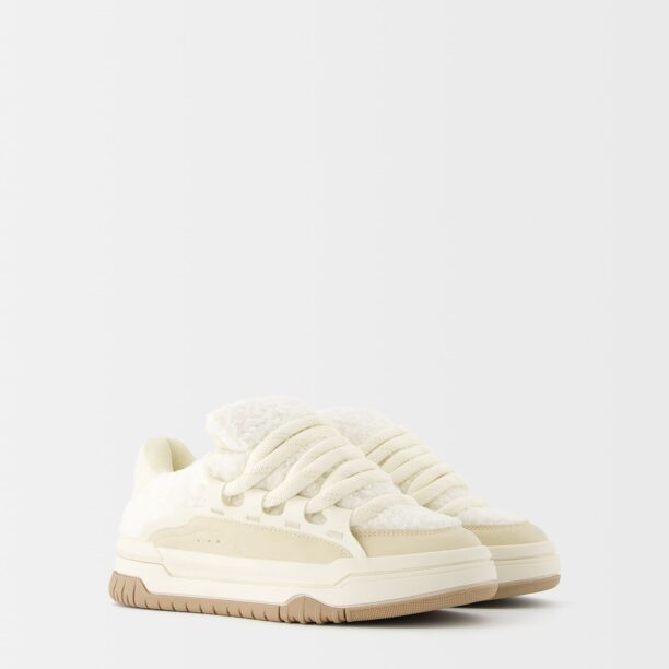 Original Bershka Sneaker low  bej / bej deschis