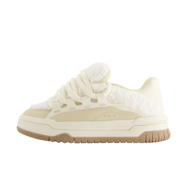 Bershka Sneaker low  bej / bej deschis