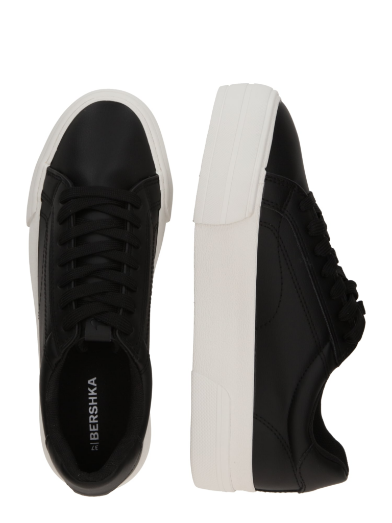 Bershka Sneaker low  negru