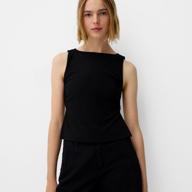 Bershka Top  negru