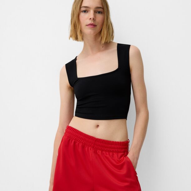 Bershka Top  negru