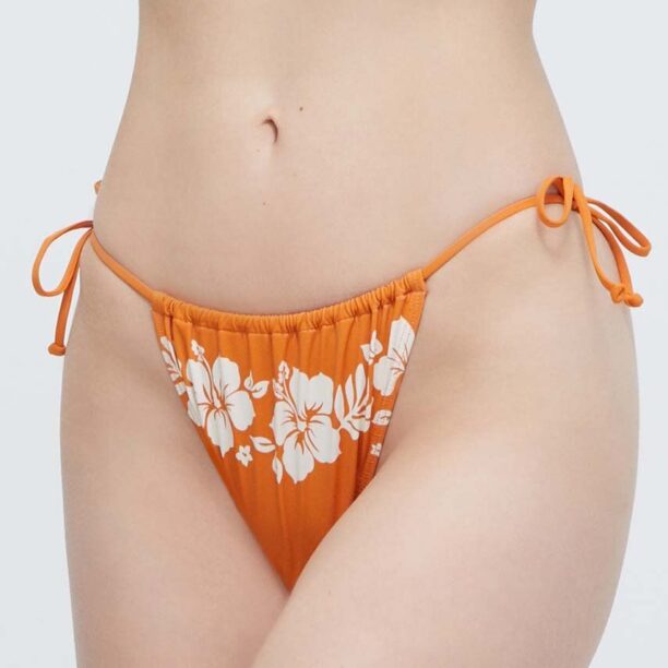 Billabong bikini brazilieni culoarea portocaliu