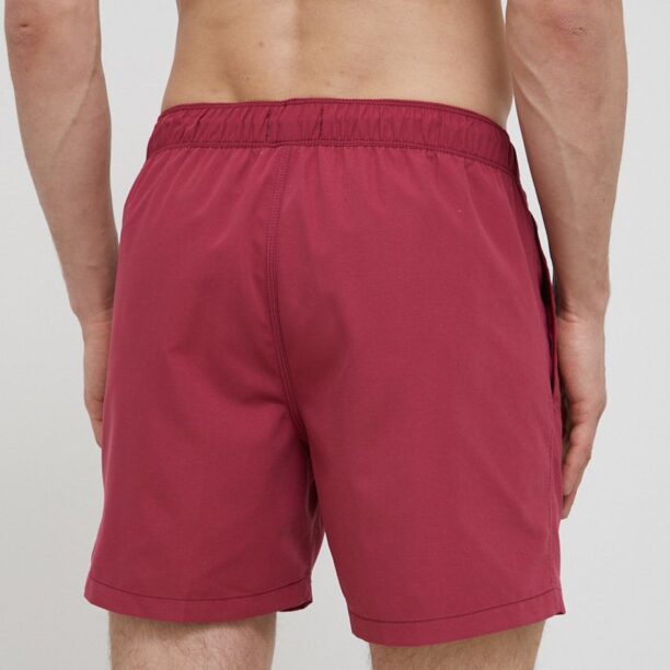 Billabong pantaloni scurti de baie culoarea bordo preţ