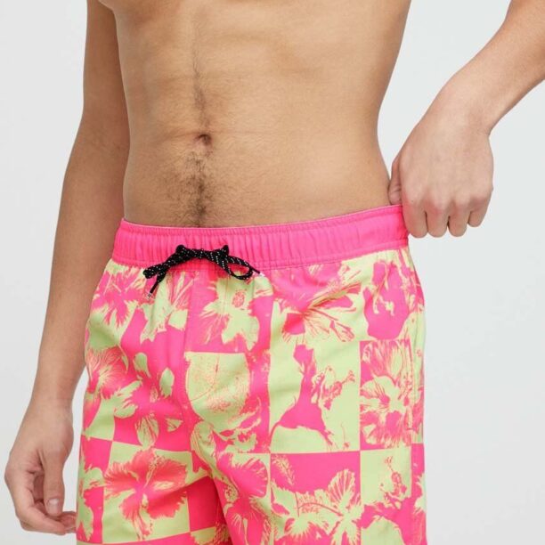 Billabong pantaloni scurti de baie culoarea roz