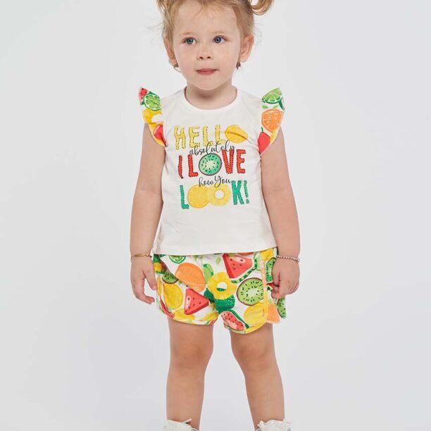 Birba&Trybeyond compleu bebe culoarea verde