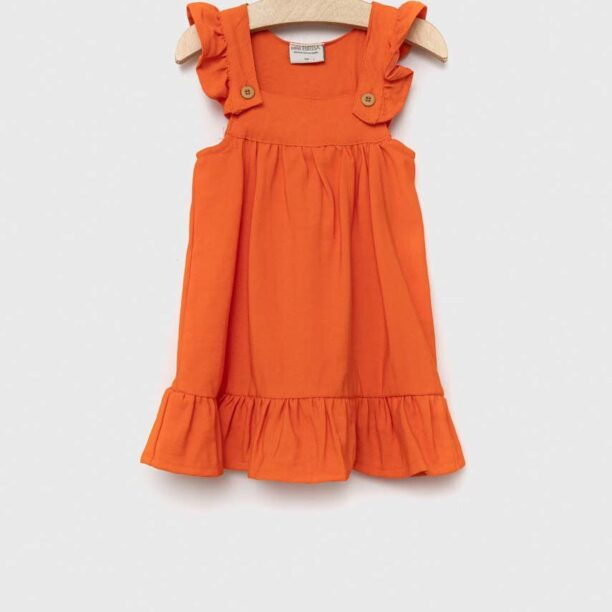 Birba&Trybeyond rochie bebe culoarea portocaliu