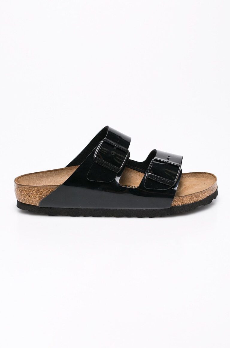 Birkenstock papuci Arizona culoarea negru