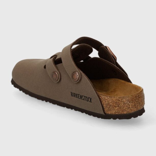 Birkenstock papuci Kay Kids BFBC culoarea maro preţ