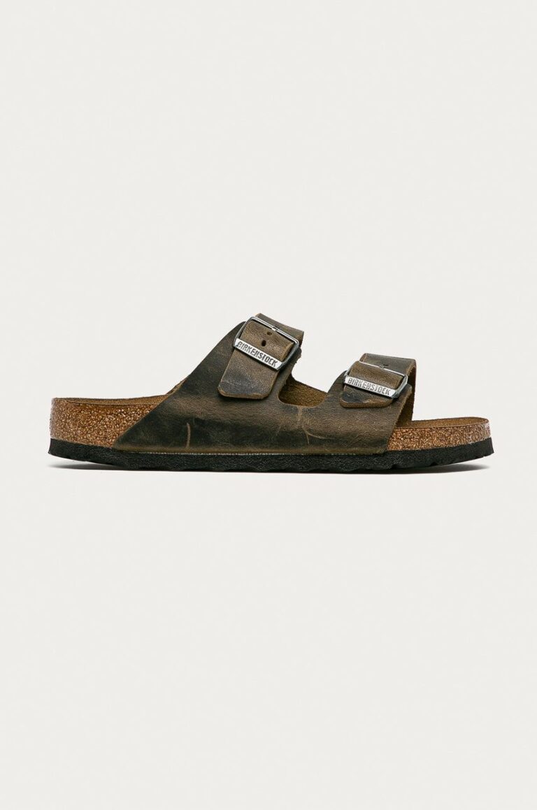 Birkenstock papuci de piele Arizona barbati