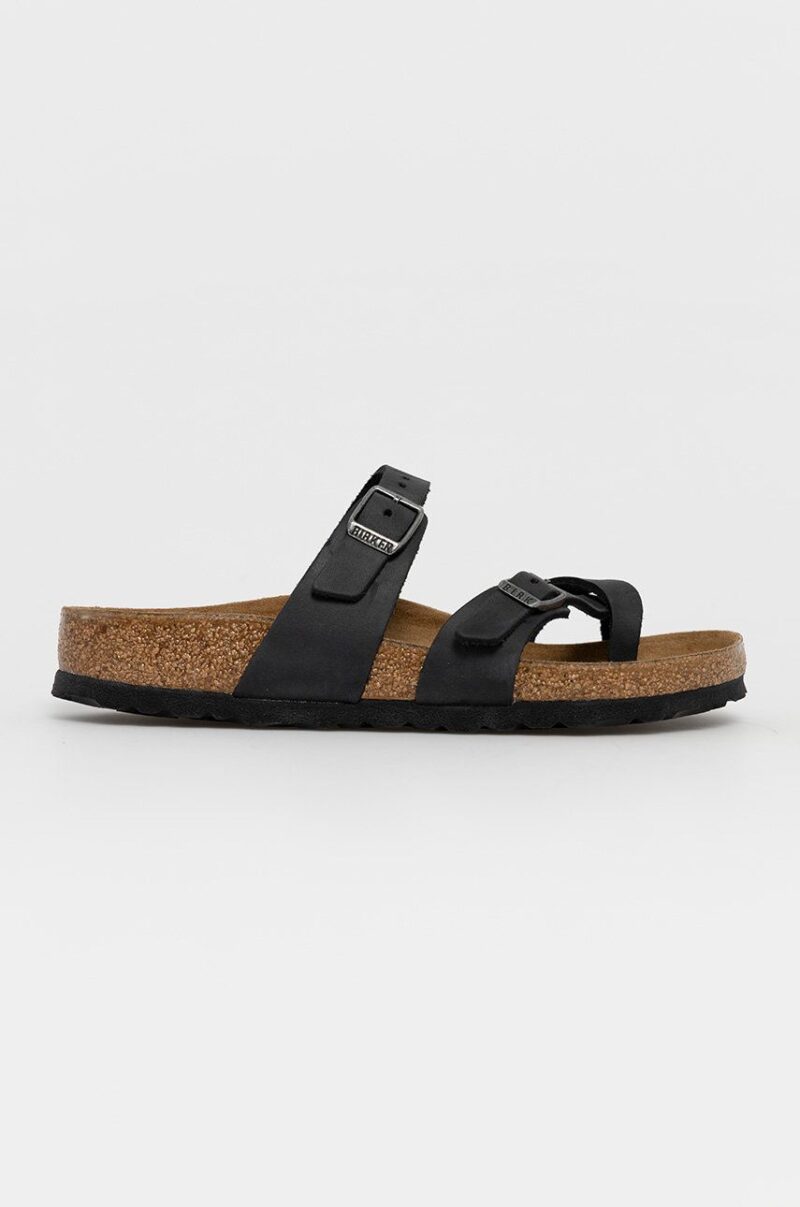 Birkenstock papuci de piele Mayari femei