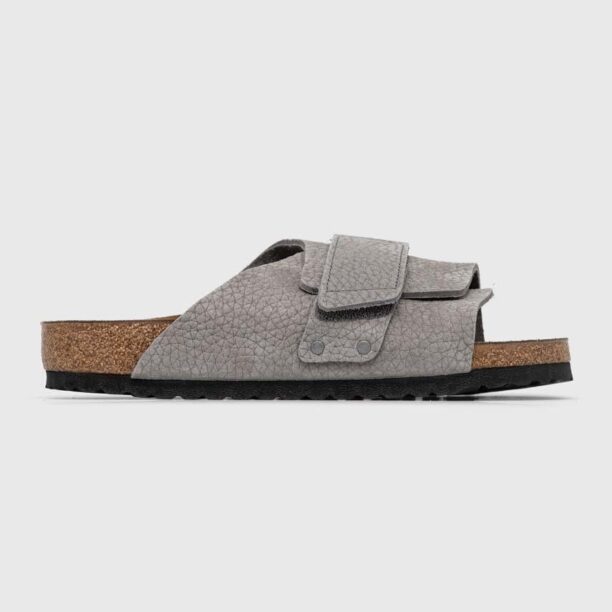 Birkenstock papuci din piele KYOTO barbati