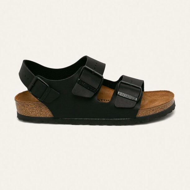 Birkenstock sandale Milano culoarea negru