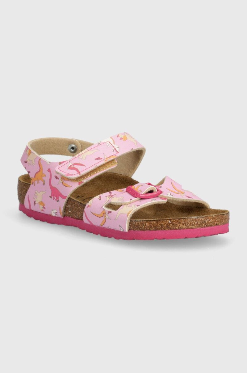 Birkenstock sandale copii Colorado K BFDD culoarea roz