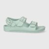 Birkenstock sandale copii Milano EVA Kids culoarea turcoaz