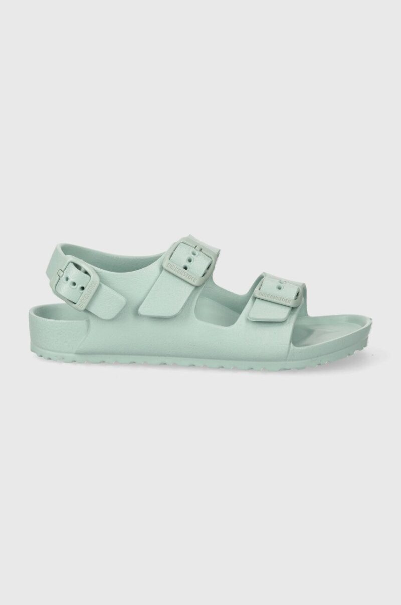 Birkenstock sandale copii Milano EVA Kids culoarea turcoaz