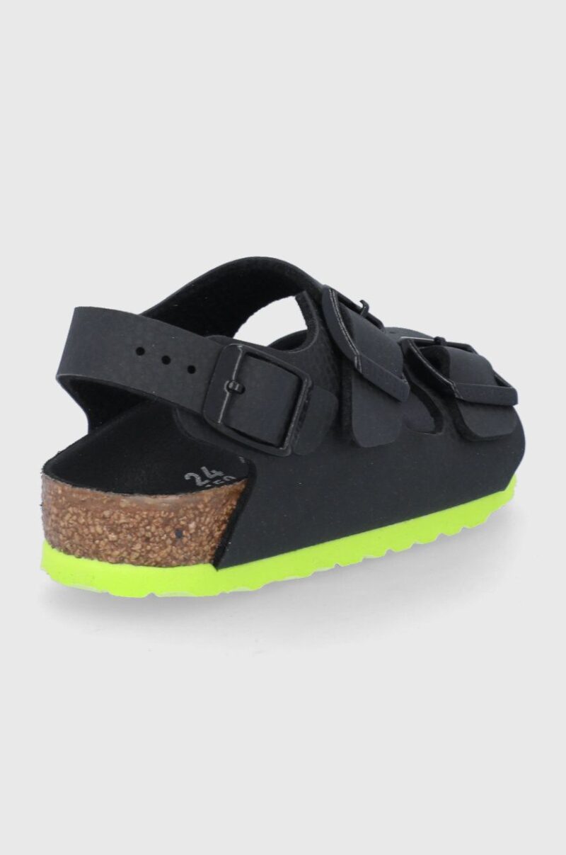 Birkenstock sandale copii culoarea negru preţ