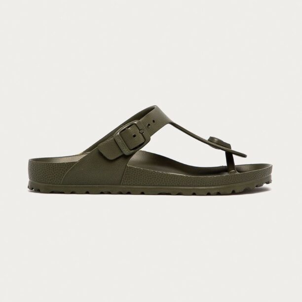 Birkenstock slapi Gizeh Eva culoarea verde