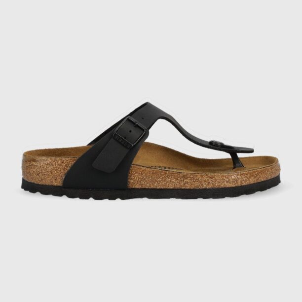 Birkenstock slapi Gizeh culoarea negru