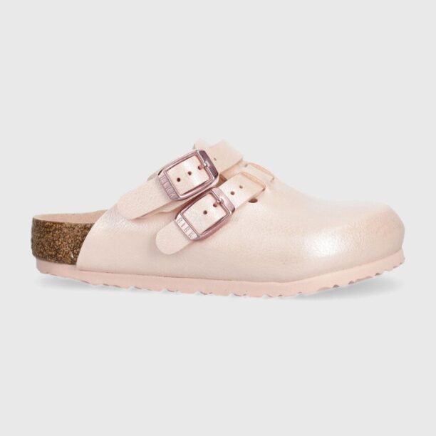 Birkenstock slapi copii Kay Kids BF culoarea roz