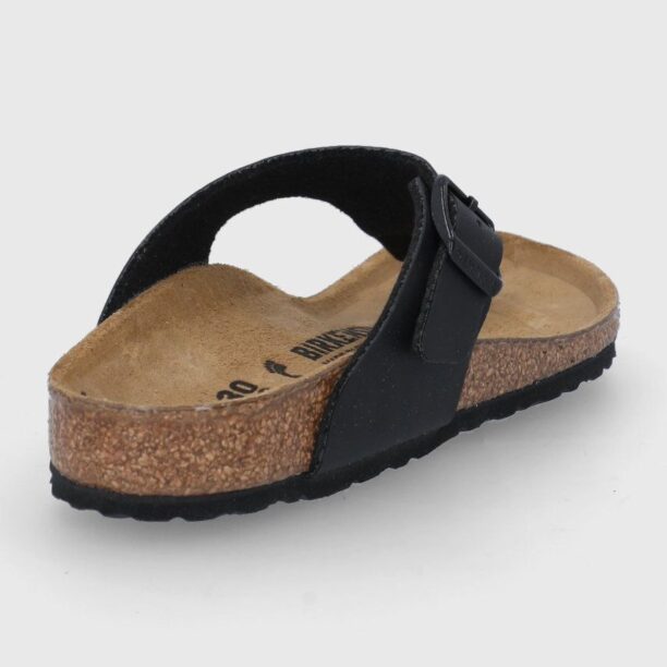 Birkenstock slapi copii culoarea negru preţ