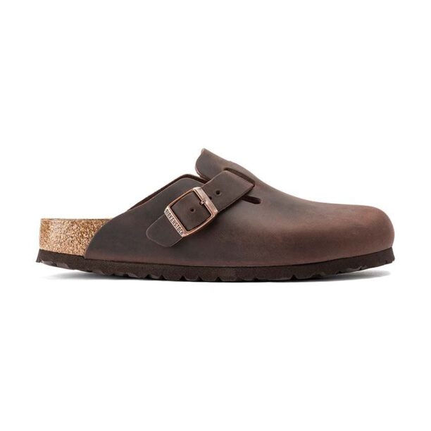 Birkenstock slapi de piele Boston femei