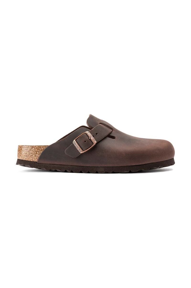 Birkenstock slapi de piele Boston femei