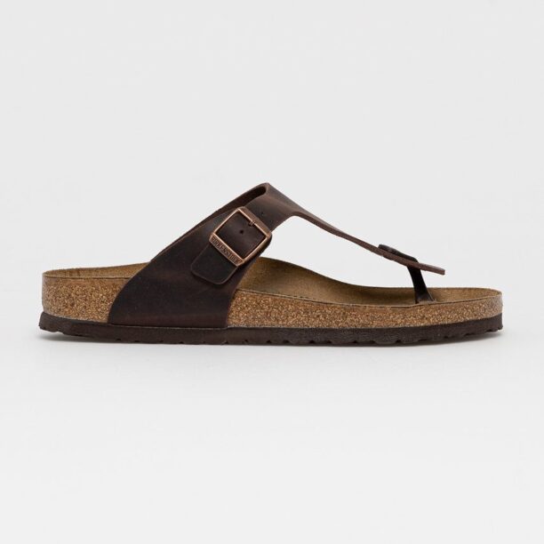 Birkenstock slapi de piele Gizeh barbati