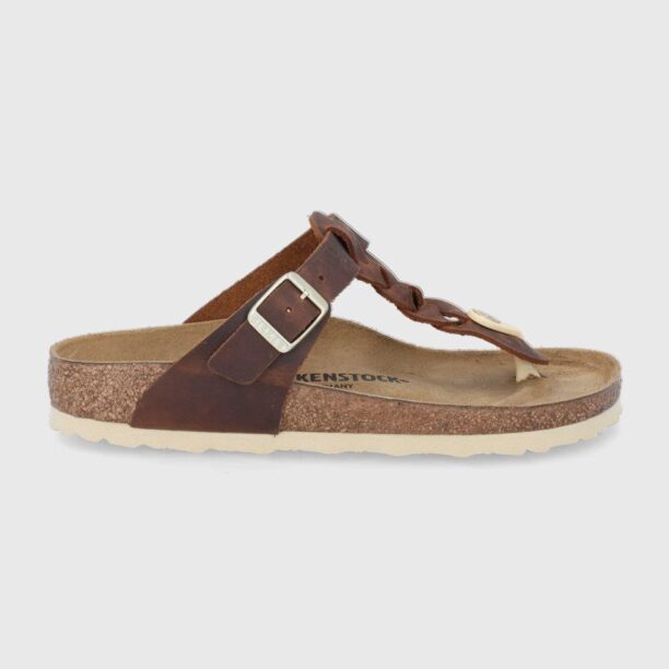 Birkenstock slapi de piele Gizeh femei