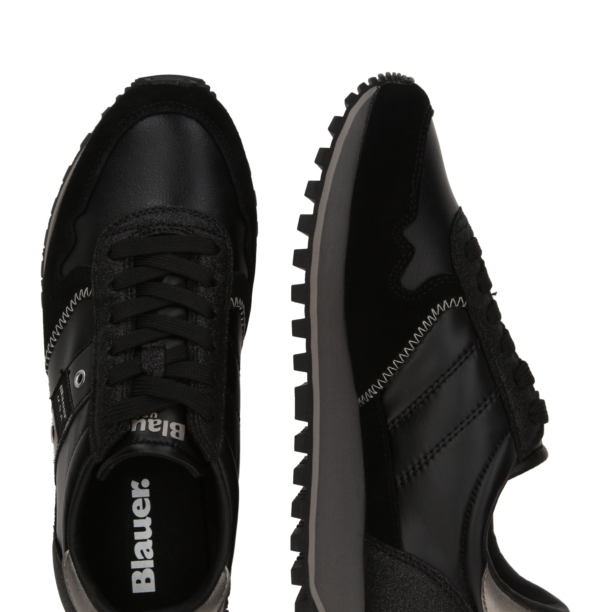 Blauer.USA Sneaker low 'MILLEN01'  negru / alb