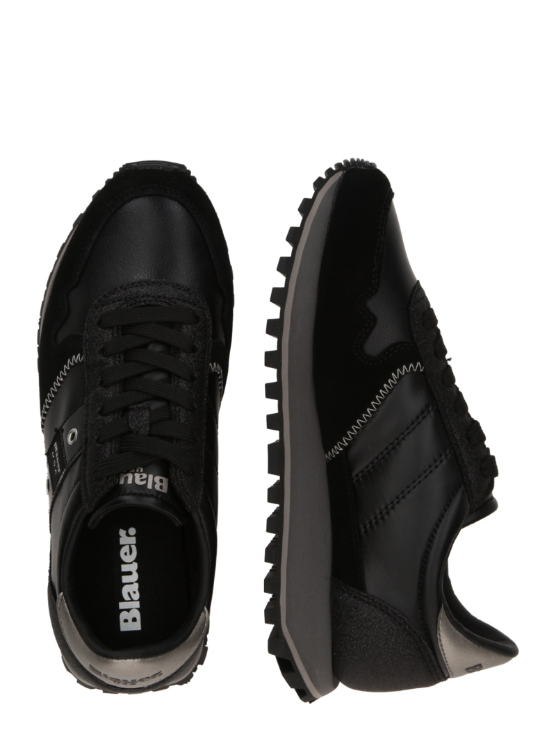 Blauer.USA Sneaker low 'MILLEN01'  negru / alb