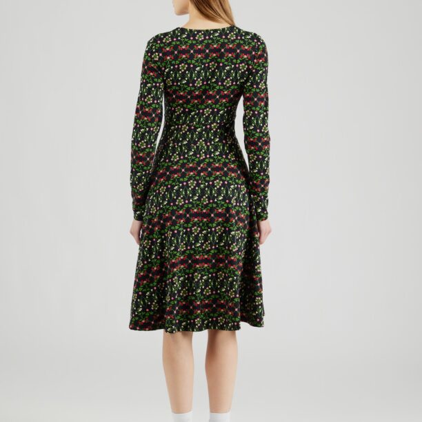 Blutsgeschwister Rochie  verde / roșu / negru / alb preţ