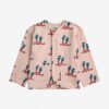 Bobo Choses cardigan din bumbac pentru copii culoarea roz