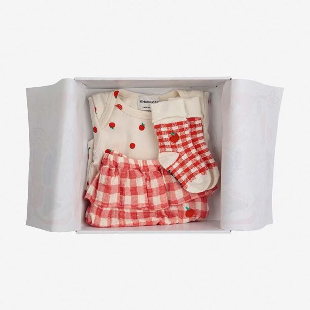 Bobo Choses compleu bebe culoarea rosu