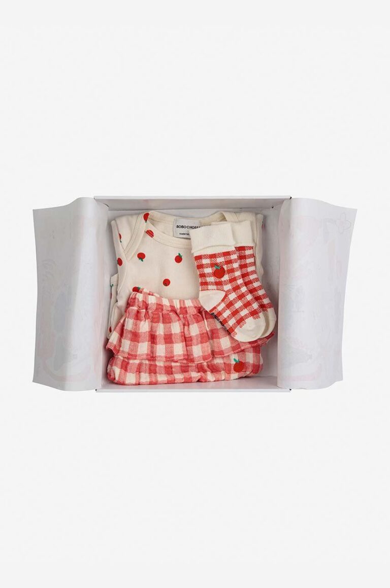 Bobo Choses compleu bebe culoarea rosu