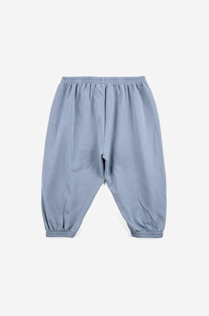 Bobo Choses pantaloni de trening din bumbac pentru bebeluși cu imprimeu preţ