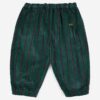 Bobo Choses pantaloni de trening pentru bebeluși culoarea verde