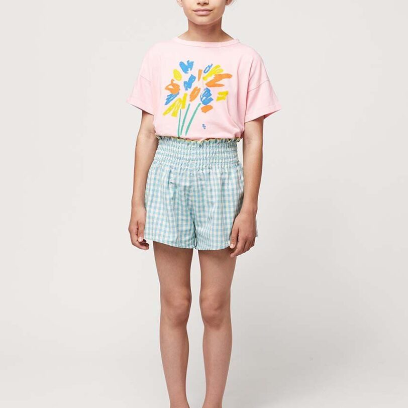 Bobo Choses pantaloni scurți din amestec de in pentru copii modelator