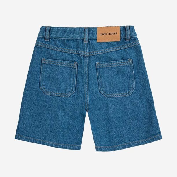 Bobo Choses pantaloni scurti din denim pentru copii preţ