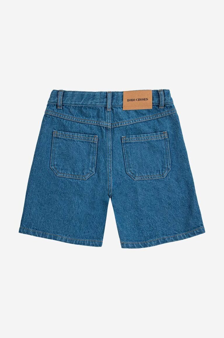 Bobo Choses pantaloni scurti din denim pentru copii preţ