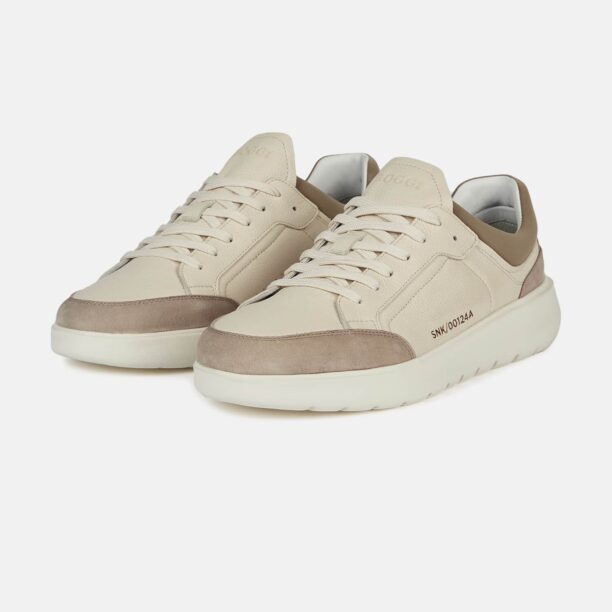 Boggi Milano Sneaker low  crem / auriu / gri taupe preţ