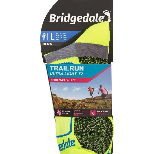 Bridgedale șosete Ultralight T2 Coolmax Sport 3/4 710205 preţ