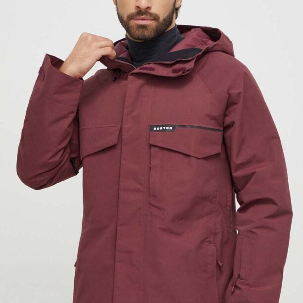 Burton geaca Covert 2.0 culoarea bordo