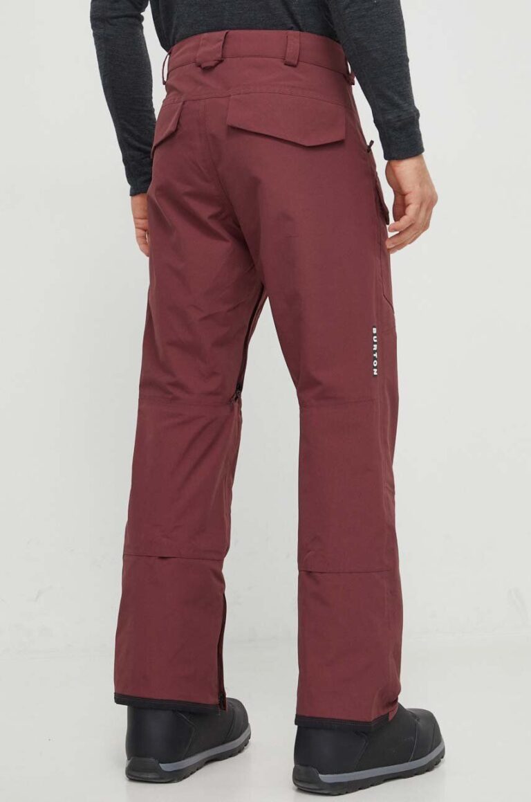 Burton pantaloni Covert 2.0 culoarea bordo preţ