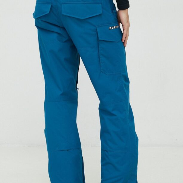 Burton pantaloni Covert culoarea turcoaz preţ