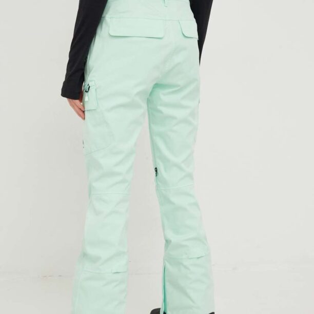 Burton pantaloni Gloria culoarea verde preţ