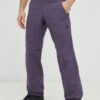 Burton pantaloni Melter Plus culoarea violet