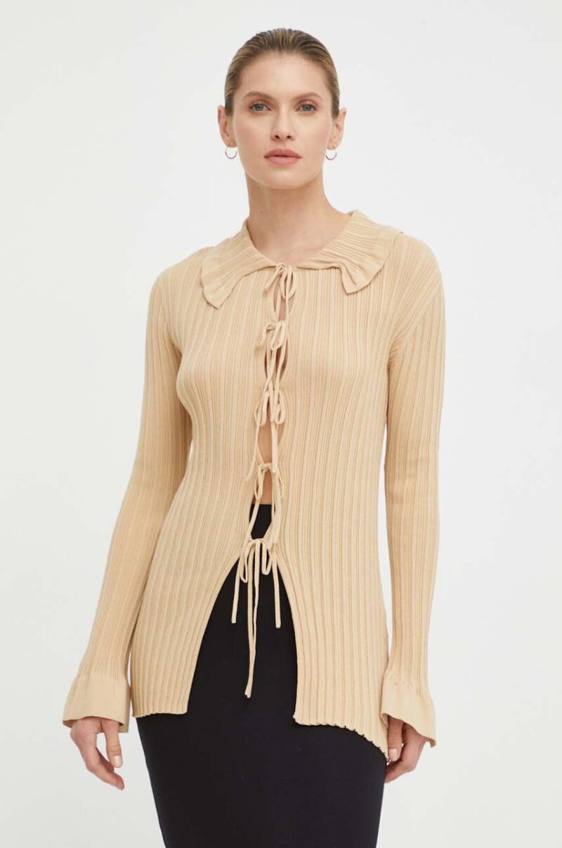 By Malene Birger cardigan culoarea bej